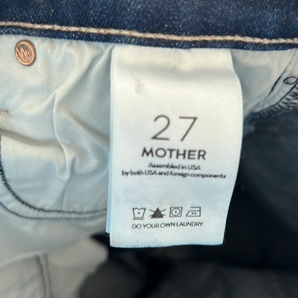 MOTHER Rascal Ankle Snippet in Night Owl - Picture 6 of 8